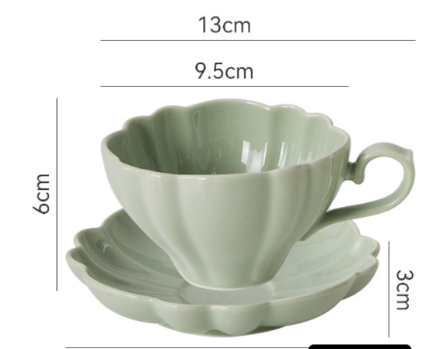 Vintage Ceramic Household Coffee Set Suit