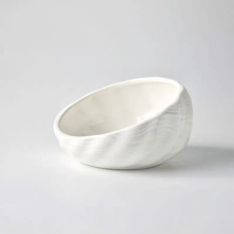 Pet Supplies Elevated Cat and Dog Bowls with Slant Design