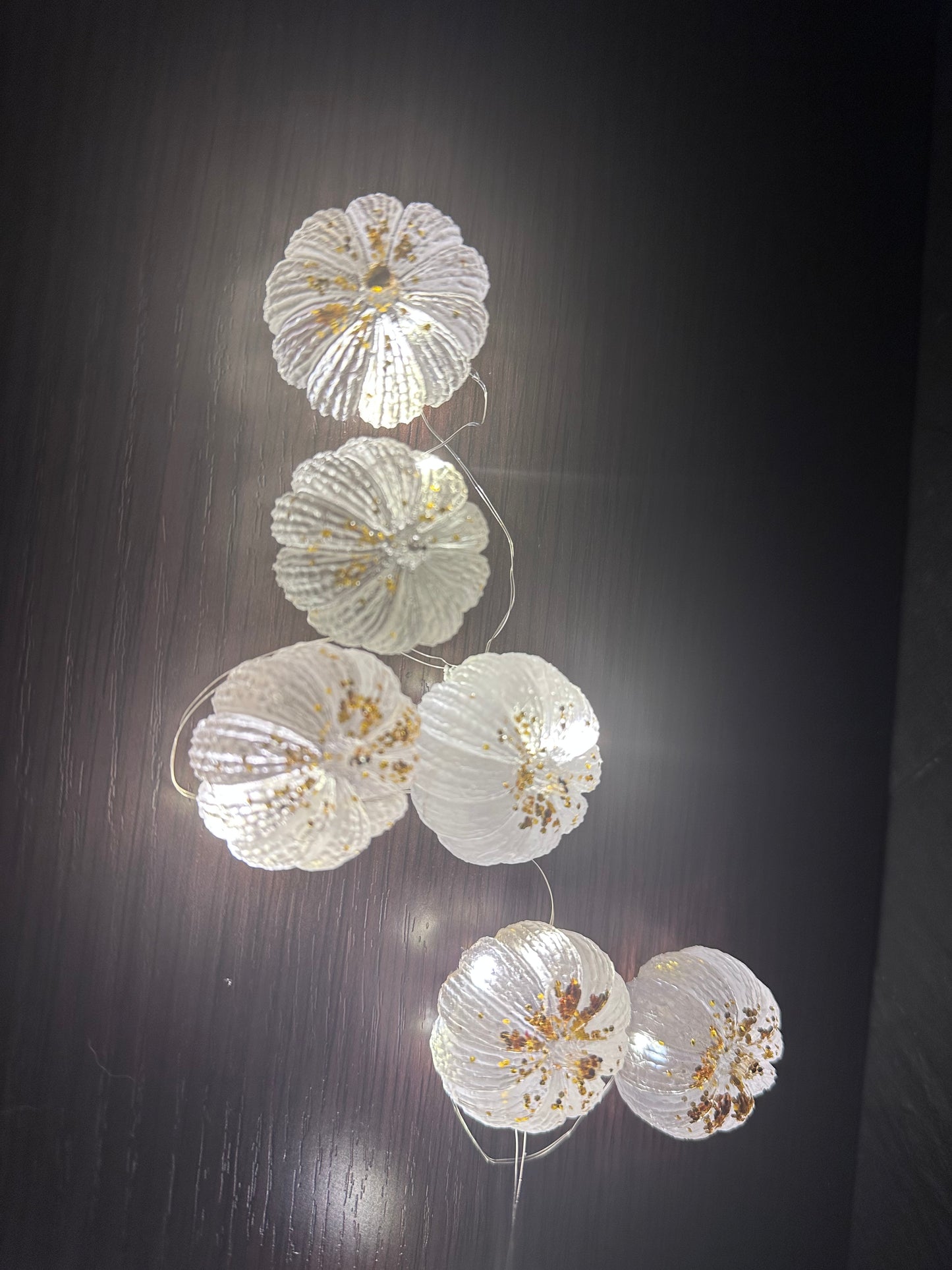 Pumpkin Resin String Lights